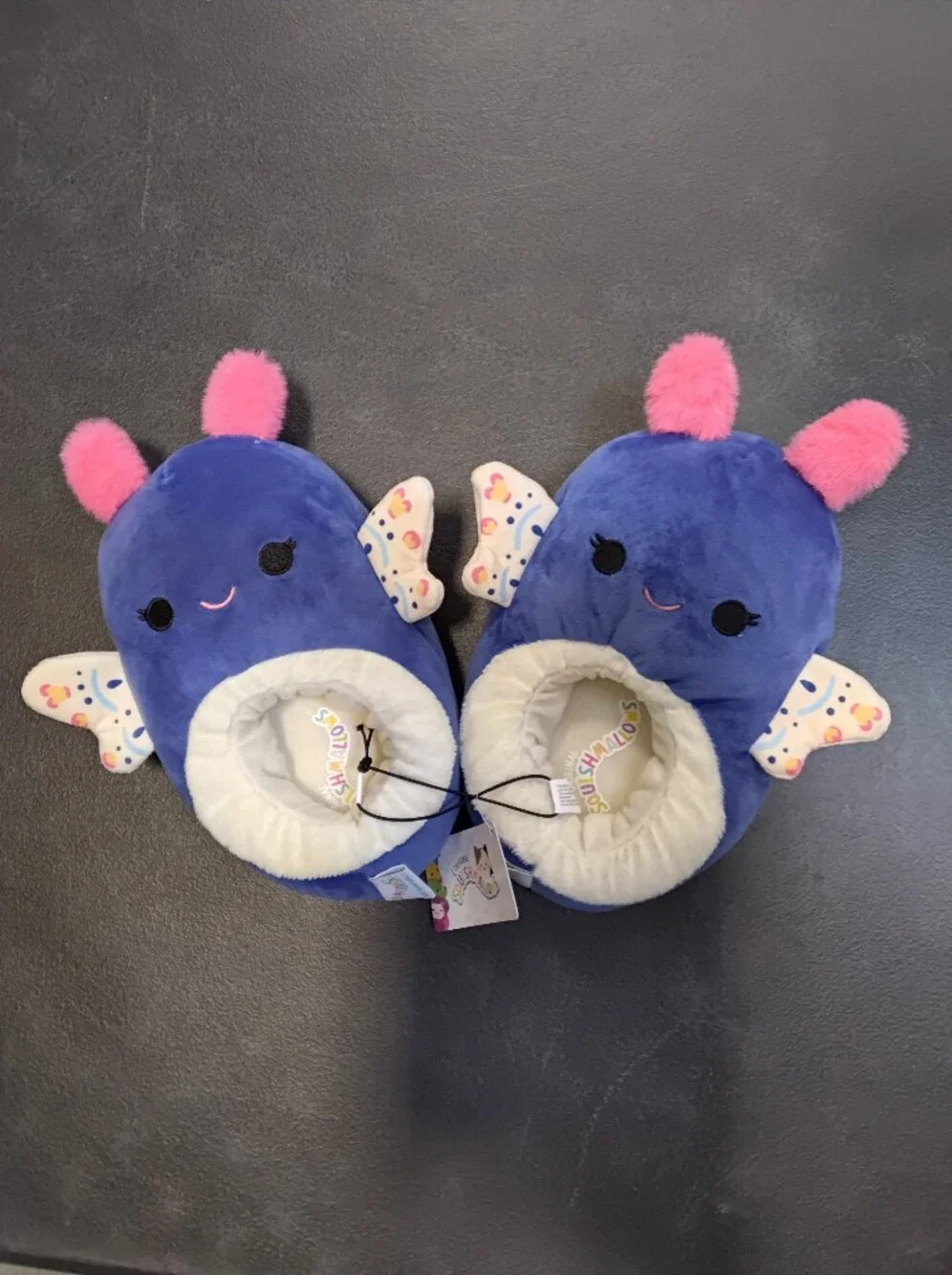 Squishmallows Butterfly Slippers